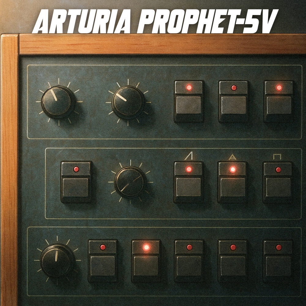 Arturia Prophet-5V Preset Pack // 100 Techno Sounds