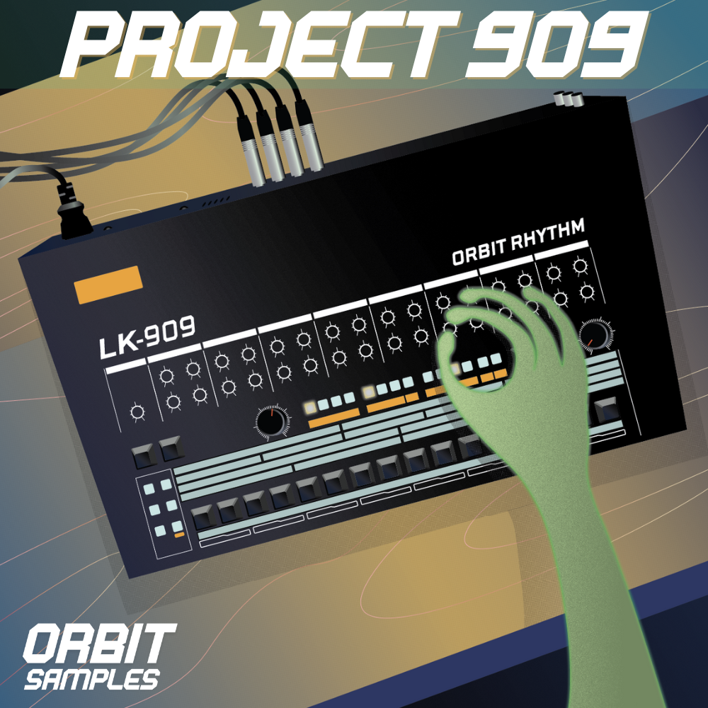 Project 909 // Techno Drum Sample Pack (Rhythms + Multitracks)