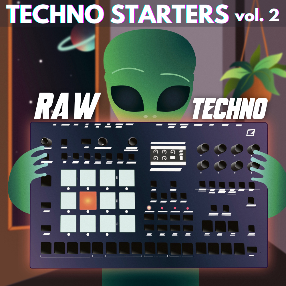 Techno Starters Vol. 2 // Raw Techno Rhythms + Multitracks