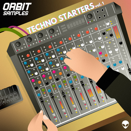 Techno Starter Pack Vol. 1 // Drum + Rhythm Multitracks